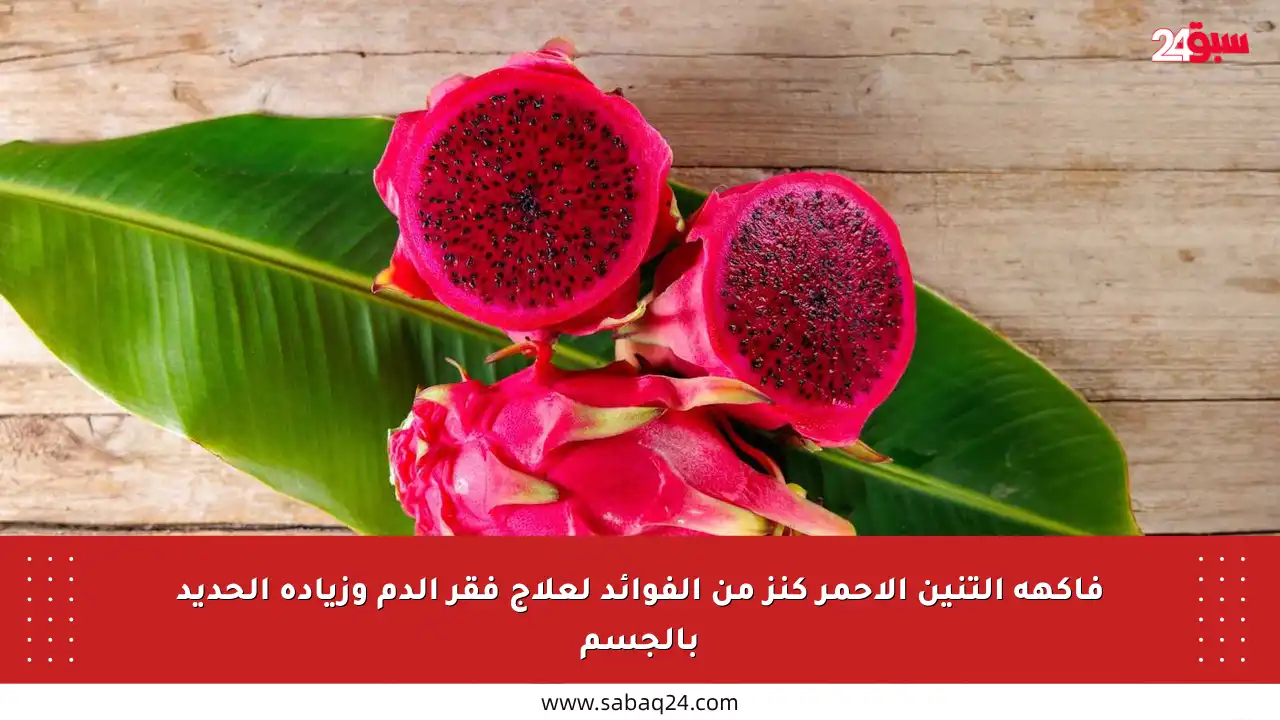 فاكهة التنين الأحمر كنز من الفوائد لعلاج فقر الدم وزيادة الحديد بالجسم